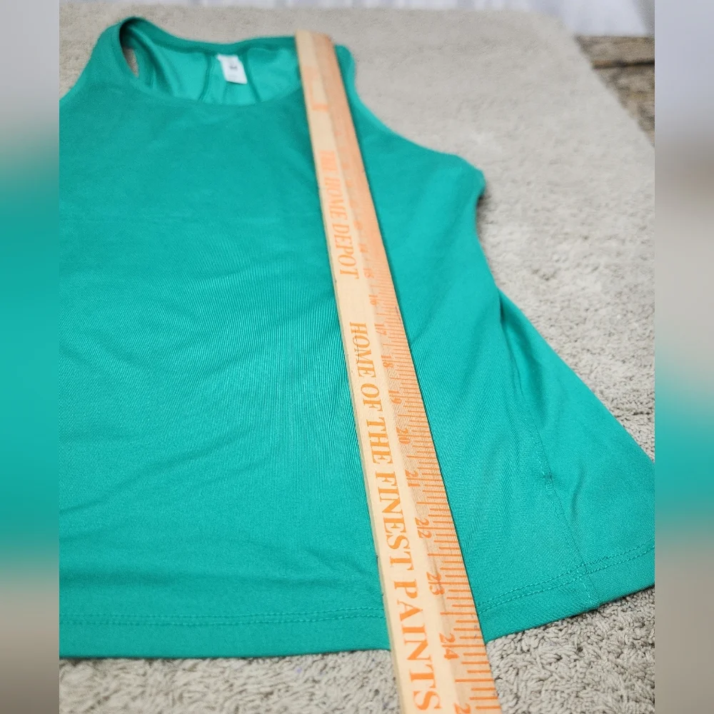 Women's Green Racerback Tank Top - All In Motion - S - Picture 6 of 7